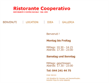 Tablet Screenshot of cooperativo.ch